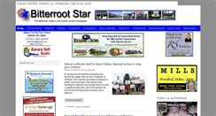 Desktop Screenshot of bitterrootstar.com